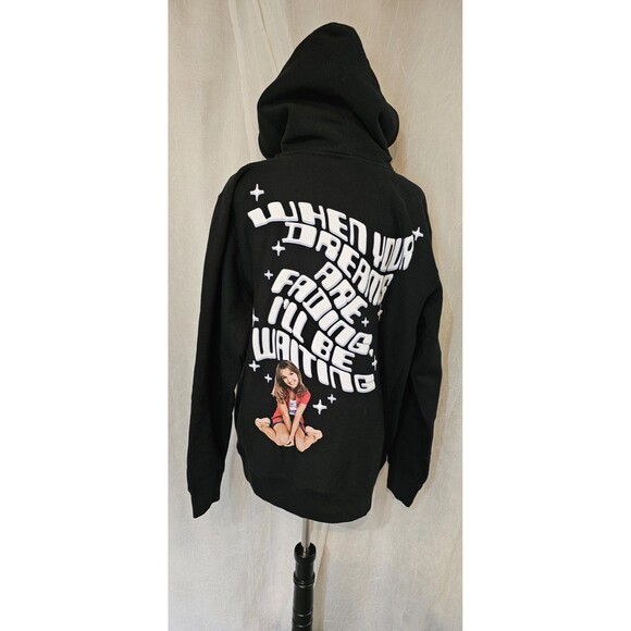 Britney Spears x The Hundreds Hoodie Black Medium NWT Graphic Pop Y2K Streetwear - Picture 2 of 5